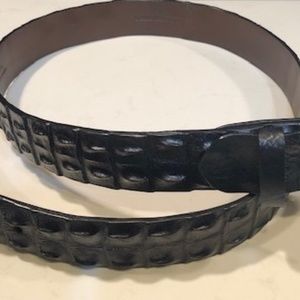 EXOTIC HORNBACK CROCODILE BELT - Size 40